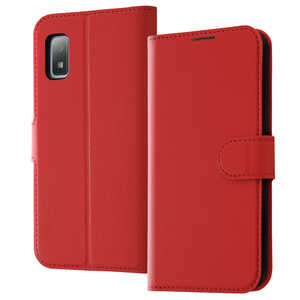 レイアウト AQUOS wish3 耐衝撃 手帳型レザーケース シンプル マグネット/レッド RTAQL1ELC1R レイアウト AQUOS wish3 耐衝撃 手帳型レザーケース シンプル マグネット/レッド RTAQL1ELC1R