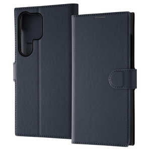 レイアウト Galaxy S24 Ultra Like standard 手帳型レザーケース シンプル マグネット/ダークネイビー RTGS24UELC1DN レイアウト Galaxy S24 Ultra Like standard 手帳型レザーケース シンプル マグネット/ダークネイビー RTGS24UELC1DN