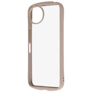 レイアウト AQUOS wish5 Puffull 耐衝撃 バンパー ハイブリッドケース ベージュ RT-AQL3CMD1/BE レイアウト AQUOS wish5 Puffull 耐衝撃 バンパー ハイブリッドケース ベージュ RT-AQL3CMD1/BE