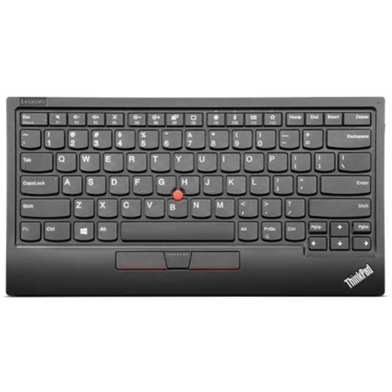 レノボジャパン　Lenovo レノボジャパン　Lenovo キーボード ThinkPad トラックポイント キーボード II 英語 ブラック [Bluetooth･USB/ワイヤレス] 4Y40X49493 4Y40X49493