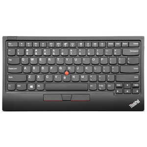 レノボジャパン　Lenovo キｰボｰド ThinkPad トラックポイント キｰボｰド II 英語 ブラック [Bluetooth･USB/ワイヤレス] 4Y40X49493