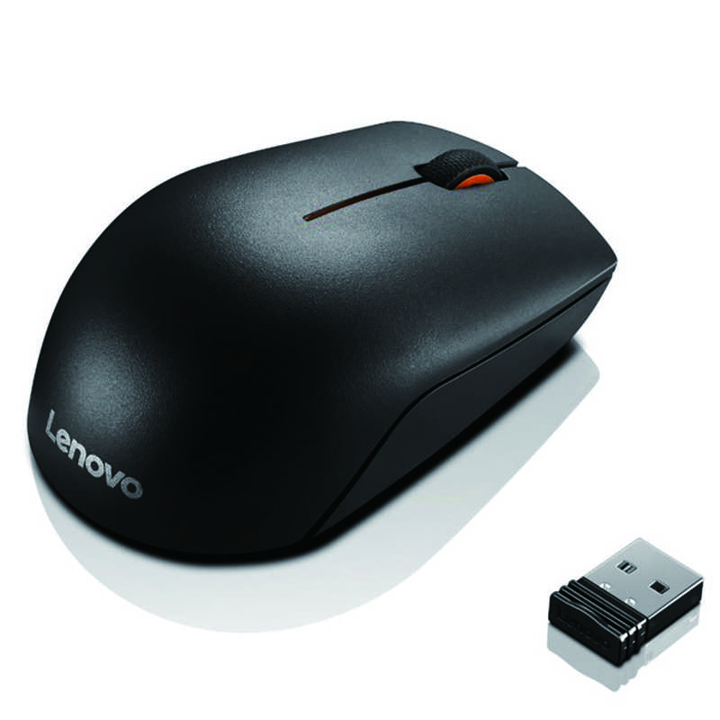 レノボジャパン　Lenovo レノボジャパン　Lenovo マウス Lenovo 300 ブラック [光学式 /3ボタン /USB /無線(ワイヤレス)] GX30K79401 GX30K79401