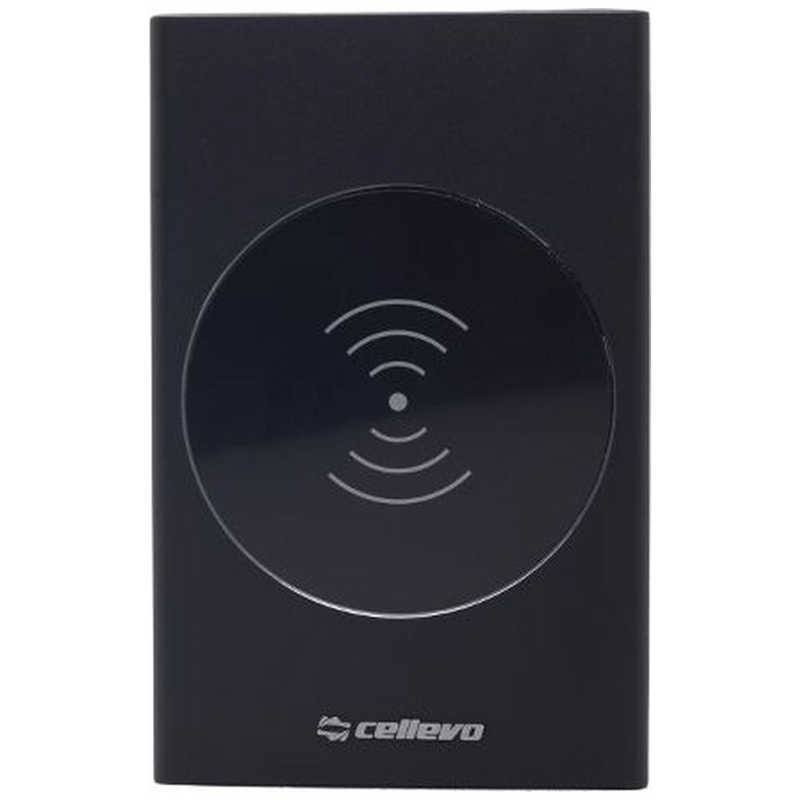 CELLEVO CELLEVO モバイルバッテリー Stick C & QI 12000 ブラック [12000mAh /4ポート /充電タイプ] CWL12000B CWL12000B