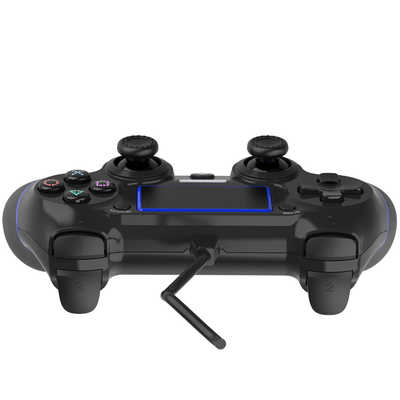 レンジライフ PS4用有線コントローラブラック＆ブルー RL