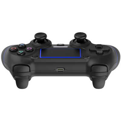 レンジライフ PS4用ワイヤレスコントローラ ブラック＆ブルー RL