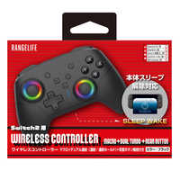 レンジライフ Switch2用 ワイヤレス コントローラー マクロ/連射/背面