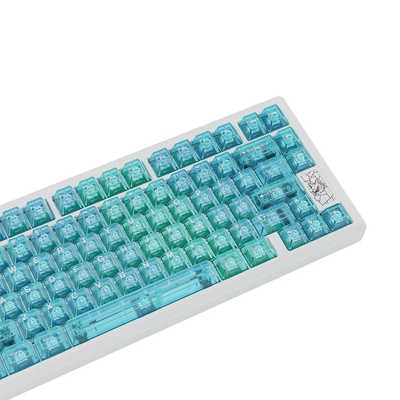 CHILKEY Slice75 HE White Flux ゲーミングキーボード ［有線 / USB