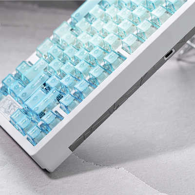 CHILKEY Slice75 HE White Flux ゲーミングキーボード ［有線 / USB