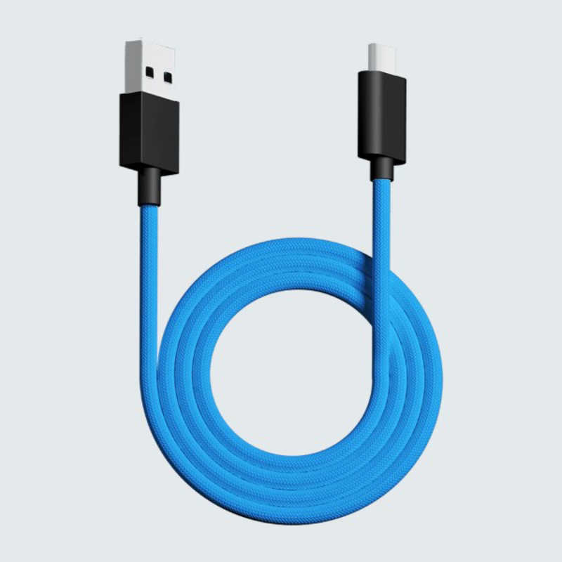 Pwnage Pwnage ウルトラカスタム Ergo用 USB-C ⇔ USB-Aケーブル [1.8m] ブルー pw-usb-type-c-paracord-cable-blue pw-usb-type-c-paracord-cable-blue