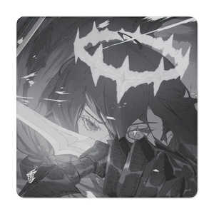 YUKIAIM MONOKURO Cloth mousepad L �Q�[�~���O�}�E�X�p�b�h �u���b�N ya-mp-26-monokuro-l