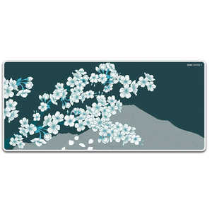 X-raypad Q[~O}EXpbh [900x400x4mm] Aqua Control II(XXLTCY) Sakura Green AQ2SAKURAGREENXXL