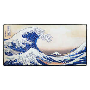 The mousepad company ゲーミングマウスパッド ［914x457x3mm］Artist Series (Large)The Great Wave off MPTHEGKANAGAWAL