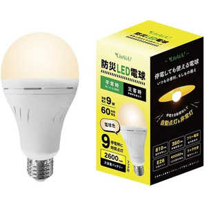 LIVAIA ɺLEDŵ ñ(ŵ忧) Хåƥ꡼ŴΥ󥵡¢ Żֺ9 E26 / ŵ / 60W / ŵ忧 / 1ġ FF-01D-O