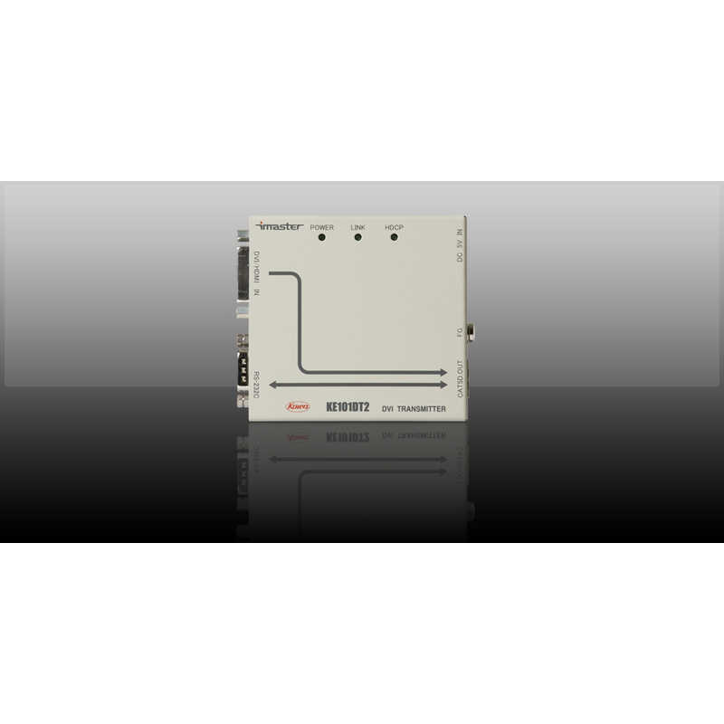 KOWA KOWA DVI/HDMI用ツイストペアケーブル延長送信器 KE101DT2B KE101DT2B