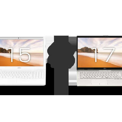 富士通 FUJITSU 17.3型ノートPC LIFEBOOK NH78/E2 FMVN78E2GB