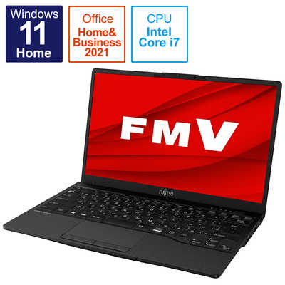 富士通 FUJITSU ノートパソコン LIFEBOOK UH-X/F3 ピクトブラック 