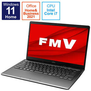 富士通　FUJITSU 【アウトレット】ノートパソコン LIFEBOOK MH75/F3 ダーククロム  FMVM75F3B