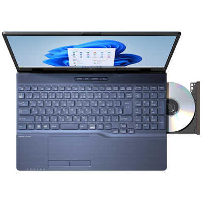 富士通 FUJITSU ノートパソコン FMV LIFEBOOK AH45/H2 メタリック