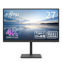 楽天ビック｜FUJITSU｜富士通 PCモニター VTシリーズ ブラック
