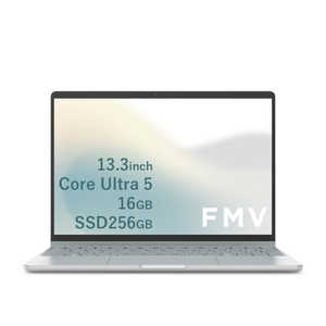 富士通 FUJITSU FMV CZ-K1 Note C ［13.3型 /Win11/intel Core Ultra 5 /メモリ：16GB /SSD：256GB /Office /2025年1月モデル］ ミストグリーン FMVCZSK1MA