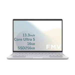 富士通 FUJITSU FMV CZ-K1 Note C ［13.3型 /Win11/intel Core Ultra 5 /メモリ：16GB /SSD：256GB /Office /2025年1月モデル］ スモークグレー FMVCZSK1SA