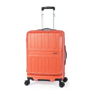 A.L.I スーツケース ジッパータイプ 宿泊目安:4?6日間 55L ストッパー機能 フロントオープン TSAロック搭載 パパイヤオレンジ ALI-8511-22 A.L.I スーツケース ジッパータイプ 宿泊目安:4?6日間 55L ストッパー機能 フロントオープン TSAロック搭載 パパイヤオレンジ ALI-8511-22