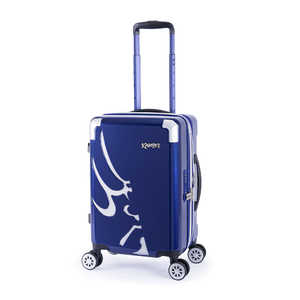 A.L.I スーツケース ジッパータイプ 拡張機能搭載 スーツケースカバー付き 宿泊目安：1～3日間 [TSAロック搭載 / 35L] KABUKI 瑠璃紺 KBK-1603-18W