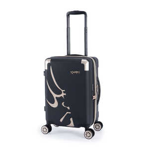 A.L.I スーツケース ジッパータイプ 拡張機能搭載 スーツケースカバー付き 宿泊目安：1～3日間 [TSAロック搭載 / 35L] KABUKI 黒衣 KBK-1603-18W