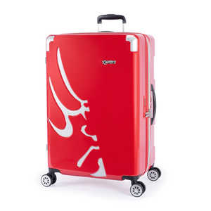 A.L.I スーツケース ジッパータイプ 拡張機能搭載 スーツケースカバー付き 宿泊目安：7～9日間 [TSAロック搭載 / 98L] KABUKI 紅 KBK-1603-28W