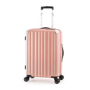 A.L.I スーツケース ジッパータイプ 宿泊目安:4?6日間 47L ポリカーボネイト100% TSAロック搭載 ダブルホイールキャスター アッシュコーラル ALI-6008-22 A.L.I スーツケース ジッパータイプ 宿泊目安:4?6日間 47L ポリカーボネイト100% TSAロック搭載 ダブルホイールキャスター アッシュコーラル ALI-6008-22