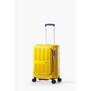 A.L.I スーツケース ジッパータイプ 宿泊目安:1?3日間 035L フロントオープン 拡張機能搭載 MAXBOX メタリックイエロー ALI-6611 A.L.I スーツケース ジッパータイプ 宿泊目安:1?3日間 035L フロントオープン 拡張機能搭載 MAXBOX メタリックイエロー ALI-6611