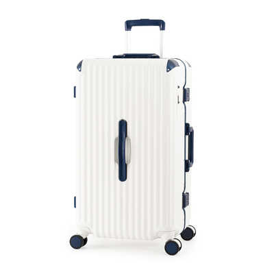 A.L.I　スーツケース フレームタイプ 宿泊目安：7〜9日間 070L 前輪ストッパー 抗菌・抗ウィルス 内装防水ポケット GRANMAX クロームシルバー　GM-056-25 A.L.I スーツケース フレームタイプ 宿泊目安：7～9日間 070L 前輪