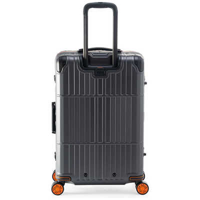 ディパーチャー　スーツケース ハードキャリー 63L departure マットディテールシルバー　HD-509S-27 ラグジュアリーアート海外モード柄キャリーケース 鍵付き 希少・廃盤品