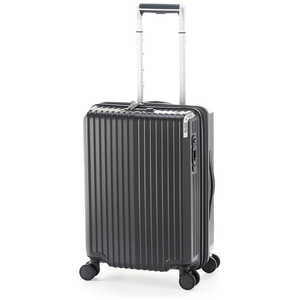 SOLIDKNIGHT スーツケース ジッパータイプ 38L 拡張機能付き マットブラック ALI-075-18W