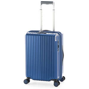 SOLIDKNIGHT スーツケース ジッパータイプ 38L 拡張機能付き マットブルー ALI-075-18W
