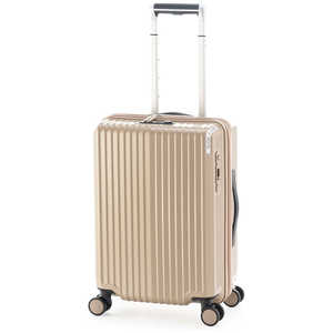 SOLIDKNIGHT スーツケース ジッパータイプ 38L 拡張機能付き マットシャンパン ALI-075-18W SOLIDKNIGHT スーツケース ジッパータイプ 38L 拡張機能付き マットシャンパン ALI-075-18W