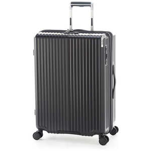 SOLIDKNIGHT スーツケース ジッパータイプ 75L 拡張機能付き マットブラック ALI-075-24W