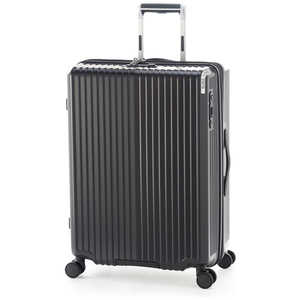 SOLIDKNIGHT スーツケース ジッパータイプ 75L 拡張機能付き マットブラック ALI-075-24W SOLIDKNIGHT スーツケース ジッパータイプ 75L 拡張機能付き マットブラック ALI-075-24W