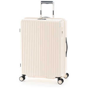 SOLIDKNIGHT スーツケース ジッパータイプ 75L 拡張機能付き マットバニラ ALI-075-24W