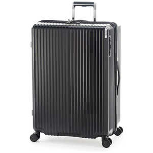 SOLIDKNIGHT スーツケース ジッパータイプ 104L 拡張機能付き マットブラック ALI-075-28W
