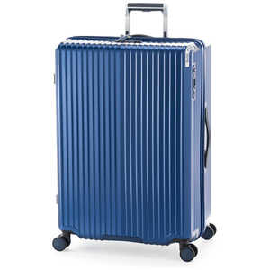 SOLIDKNIGHT スーツケース ジッパータイプ 104L 拡張機能付き マットブルー ALI-075-28W