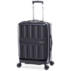 A.L.I スーツケース MAXBOX ジッパータイプ 宿泊目安:4?6日間 55L ストッパー機能 フロントオープン TSAロック搭載 マットブラック ALI-8511-22 A.L.I スーツケース MAXBOX ジッパータイプ 宿泊目安:4?6日間 55L ストッパー機能 フロントオープン TSAロック搭載 マットブラック ALI-8511-22