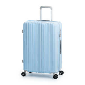 多機能 スクエア スーツケース 【スカイブルー】 Mサイズ 軽量 TSA ロック 多機能 スクエア スーツケース スカイブルー Mサイズ 軽量 TSA