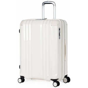A.L.I スーツケース ジッパータイプ 宿泊目安:7?9日間 70L 拡張機能搭載 前輪ストッパー ダブルホイールキャスター バニラ ALI-089-24W A.L.I スーツケース ジッパータイプ 宿泊目安:7?9日間 70L 拡張機能搭載 前輪ストッパー ダブルホイールキャスター バニラ ALI-089-24W