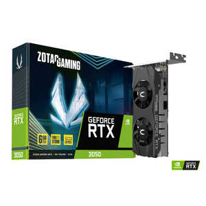 ZOTAC �Q�[�~���O�O���t�B�b�N�{�[�h RTX 3050 6GB GDDR6 LP [GeForce RTX�V���[�Y /6GB] ZT-A30510L-10L