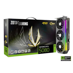 ZOTAC ゲーミンググラフィックボード RTX 5080 AMP Extreme INFINITY ［GeForce RTXシリーズ /16GB］ ZT-B50800B-10P