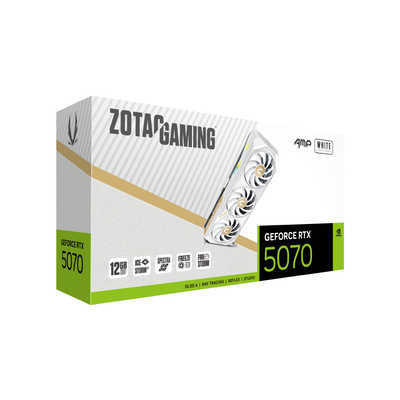 ZOTAC ゲーミンググラフィックボード RTX 5070 AMP White Edition