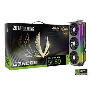 ZOTAC ゲーミンググラフィックボード RTX 5080 AMP Extreme INFINITY ULTRA ［GeForce RTXシリーズ /16GB］ ZT-B50800BU-10P