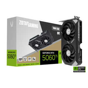 ZOTAC ߥ󥰥եåܡ RTX 5060 Ti 16GB Twin Edge OC GeForce RTX꡼ / 16GB ZT-B50620H-10M