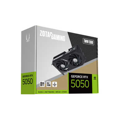 【極美品】エクラボーテ　リアボーテ ZOTAC ゲーミンググラフィックボード RTX 5050 Twin Edge
